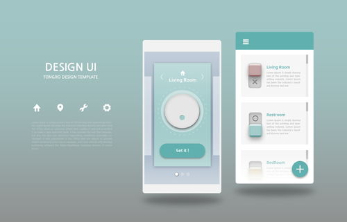 手機應用 播放軟件 一鍵播放 ui界面設計psd tid313t000294 y1206待整理